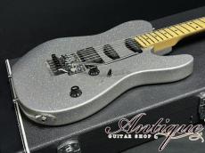 ESP Custom Order TE FRT CTM 2001 Royal Silver Sparkle /Ash /H-Maple w/Junction-SS & FK P.U "One Of Kind"_6