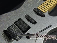ESP Custom Order TE FRT CTM 2001 Royal Silver Sparkle /Ash /H-Maple w/Junction-SS & FK P.U "One Of Kind"_7