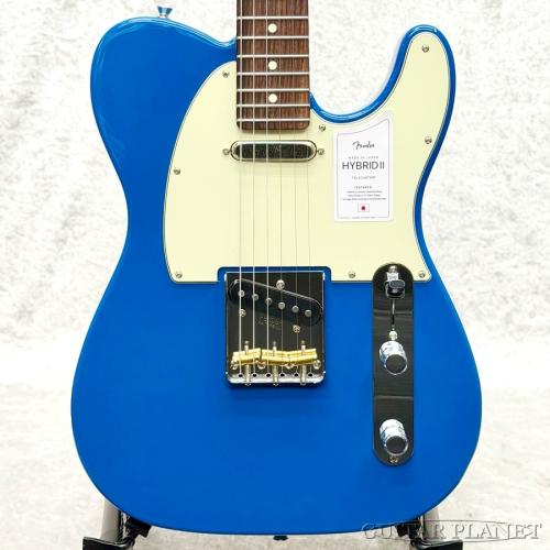 Fender Made In Japan Hybrid II Telecaster -Forest Blue/Rose-【JD26013206】【3.39kg】
