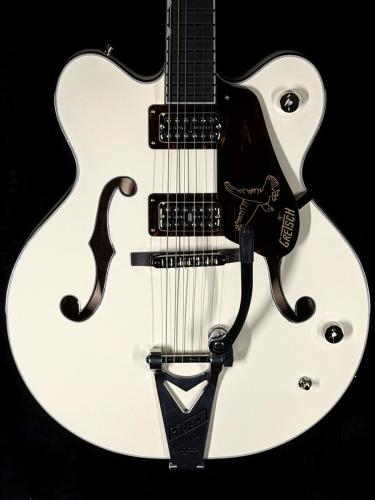 Gretsch G6636T-RF Richard Fortus Signature Falcon Center Block with String-Thru Bigsby-Vintage White-