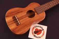 G String MINTY! 2004 Model Curly Koa Soprano Ukulele #5657