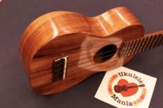 G String MINTY! 2004 Model Curly Koa Soprano Ukulele #5657_3