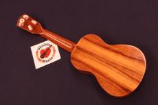 G String MINTY! 2004 Model Curly Koa Soprano Ukulele #5657_9