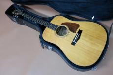 Ibanez AW-70 / Art wood Series・Solid Ezo Spruce Top・Solid Mahogany Side and Back・Wood Pick guard・Wood Binding・Ebony Fingerboard and Bridge・With Original Dual Mix Pickup【With Hard Case】1980年頃製