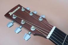 Ibanez AW-70 / Art wood Series・Solid Ezo Spruce Top・Solid Mahogany Side and Back・Wood Pick guard・Wood Binding・Ebony Fingerboard and Bridge・With Original Dual Mix Pickup【With Hard Case】1980年頃製_7