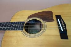 Ibanez AW-70 / Art wood Series・Solid Ezo Spruce Top・Solid Mahogany Side and Back・Wood Pick guard・Wood Binding・Ebony Fingerboard and Bridge・With Original Dual Mix Pickup【With Hard Case】1980年頃製_11