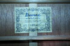 Ibanez AW-70 / Art wood Series・Solid Ezo Spruce Top・Solid Mahogany Side and Back・Wood Pick guard・Wood Binding・Ebony Fingerboard and Bridge・With Original Dual Mix Pickup【With Hard Case】1980年頃製_15