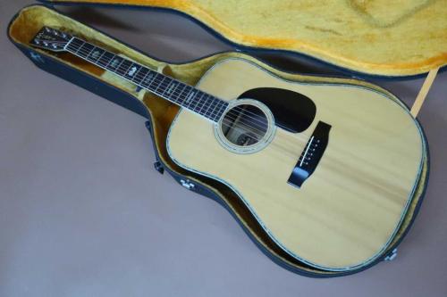 Morris W-50 / One Owner・Vertical Logo・Hexagon Position Mark・Solid Spruce Top・Jacaranda Side / Jacaranda and Flame Chestnut 3-Piece Back 【With Hard Case】 1980年代製