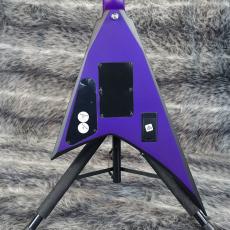 Jackson X Series Rhoads RRX24 Purple Metallic with Black Bevels_2