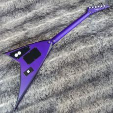 Jackson X Series Rhoads RRX24 Purple Metallic with Black Bevels_4