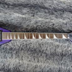 Jackson X Series Rhoads RRX24 Purple Metallic with Black Bevels_5