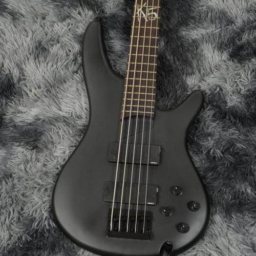 Ibanez K5-BKF (Black Flat) KORN Fieldy Signature 【特価】 【5弦ベース】