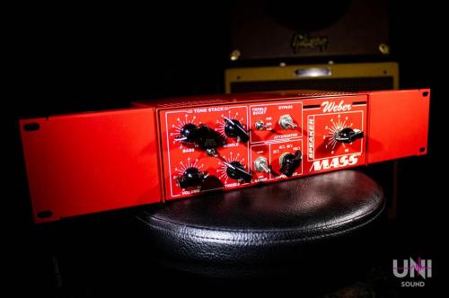 WEBER Mass 100 Watt Attenuator with Tone Stack & Matching Rack Mount Ear Pieces