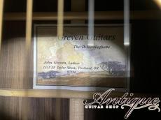 Greven Guitars  The D-Herringbone 2006 Natural /Lutz Spruce&Dark Rosewood w/Glass Fiber HC EX++ "Pre Oshio D Model"_11