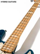 Fender Custom Shop Custom Classic Jazz Bass Quilt Sapphire Blue Trans 2014_5