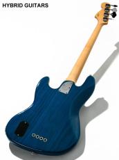 Fender Custom Shop Custom Classic Jazz Bass Quilt Sapphire Blue Trans 2014_8