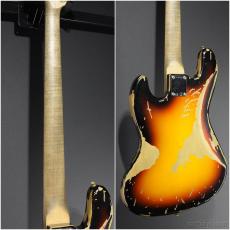 Fender Custom Shop 【アウトレットスーパーセール!】Jaco Pastorius Tribute Fretless Jazz Bass Relic -3Color Sunburst-_3