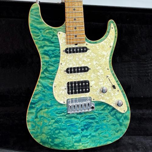 Suhr Custom Standard Quilt -Bahama Blue- 2011USED!!【3.4Kg】【ハイエンドフロア】