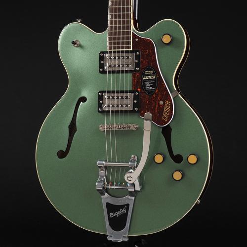 Gretsch G2622T Streamliner Center Block Double-Cut with Bigsby Broad’Tron BT-3S Pickups Steel Olive