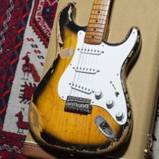 Fender Japan 1982 JV Neck Component Stratocaster 2-Color Sunburst_2