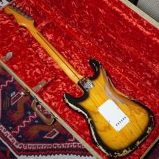 Fender Japan 1982 JV Neck Component Stratocaster 2-Color Sunburst_4