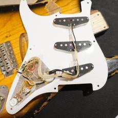 Fender Japan 1982 JV Neck Component Stratocaster 2-Color Sunburst_11