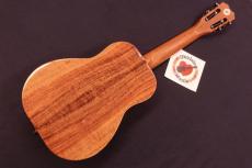 Kanile'a Premium Curly Koa Slot-head Concert w/ L.R. Baggs Mike #5666_5