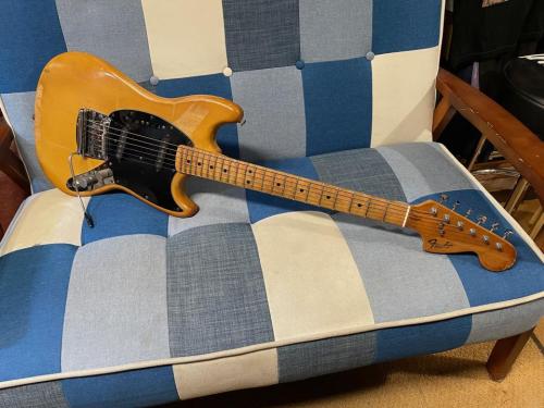 Fender Mustang Blonde Late 70’s【USED】【委託品】