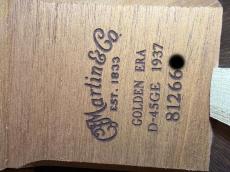 Martin D-45GE Golden Era 1937 2001年製 / Adirondack Spruce Top・Brazilian Rosewood Side and Back・Abalone Trim and Rosette・Style 45 Snow flakes Inlay・Fossilized Nut・Genuine Mahogany Neck 【With Original Hard Case_16