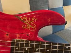 Valley Arts M Series EMG JJ Translucent Red _11