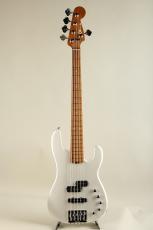 Charvel Pro-Mod San Dimas Bass PJ V Caramelized MN Platinum Pearl【S/N MC234003】_2