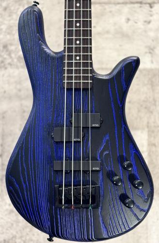 Spector NS PULSE 4 Satin EX-LTD -Black w/Blue Fill-【日本限定カラーモデル!】【超軽量!3.97kg】