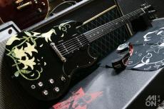 ESP×OVER DRIVE SPECIAL COLLABORATION GUITAR 紗理奈 Signature Model ～BLACK LILY～_2