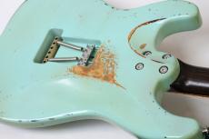 Shue Guitars New Classic S Time Machine 80 Rosewood Neck  /  Sonic Blue over Sunburst / 3.25kg_4