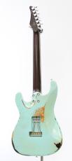 Shue Guitars New Classic S Time Machine 80 Rosewood Neck  /  Sonic Blue over Sunburst / 3.25kg_6