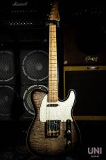 Suhr Limited Edition Classic T Deluxe Flame Maple Trans Charcoal Burst / 2019_2