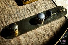 Suhr Limited Edition Classic T Deluxe Flame Maple Trans Charcoal Burst / 2019_6