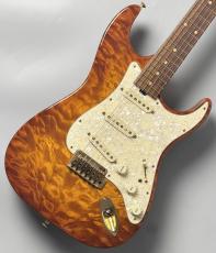 Sadowsky S-Style Quilt Maple Top -Caramel Sunburst- 【中古品】【1998年製】【Mid Booster & Gain Booster搭載】
