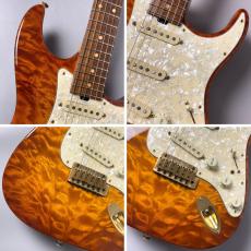 Sadowsky S-Style Quilt Maple Top -Caramel Sunburst- 【中古品】【1998年製】【Mid Booster & Gain Booster搭載】_3