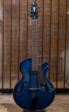 Beauregard Guitars(Mario Beauregard) 16" Archtop "Blue Gold Leaf"_2