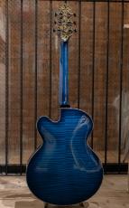 Beauregard Guitars(Mario Beauregard) 16" Archtop "Blue Gold Leaf"_4