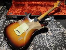 Fender Custom Shop Fender Custom Shop Michael Landau Signature 1968 Relic Stratocaster/ Bleached 3-Color Sunburst_6