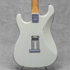 Fender Custom Shop MBS LTD 1960 Stratocaster Relic Brazilian Rosewood FB Olympic White Built by Greg Fessler / 2006_3