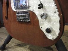 Fender 1972 Fender Telecaster Thinline Mocha Brown "Mahogany Body"_3