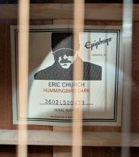 Epiphone Eric Church Hummingbird Dark_2