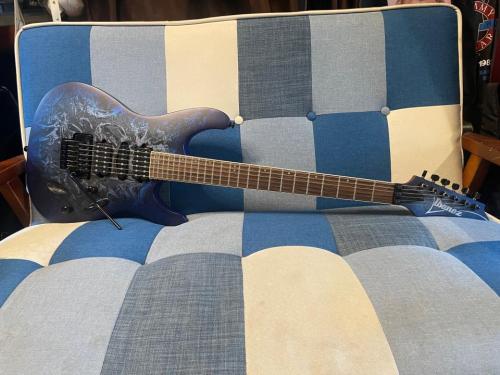 Ibanez S770 CZM: Cosmic Blue Frozen Matte