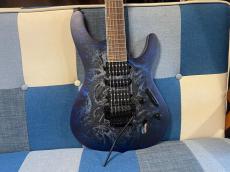Ibanez S770 CZM: Cosmic Blue Frozen Matte_6