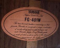 YAMAHA FG-401W_5