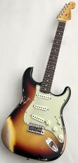 Fender Custom Shop NAMM Limited 1962 Stratocaster Heavy Relic Aged 3 Color Sunburst ≒3.61kg #:CZ584818_2
