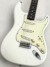 Fender Custom Shop 【漆黒指板】Limited Edition 1964 L-Series Stratocaster Journeyman Relic Aged Olympic White ≒3.57kg